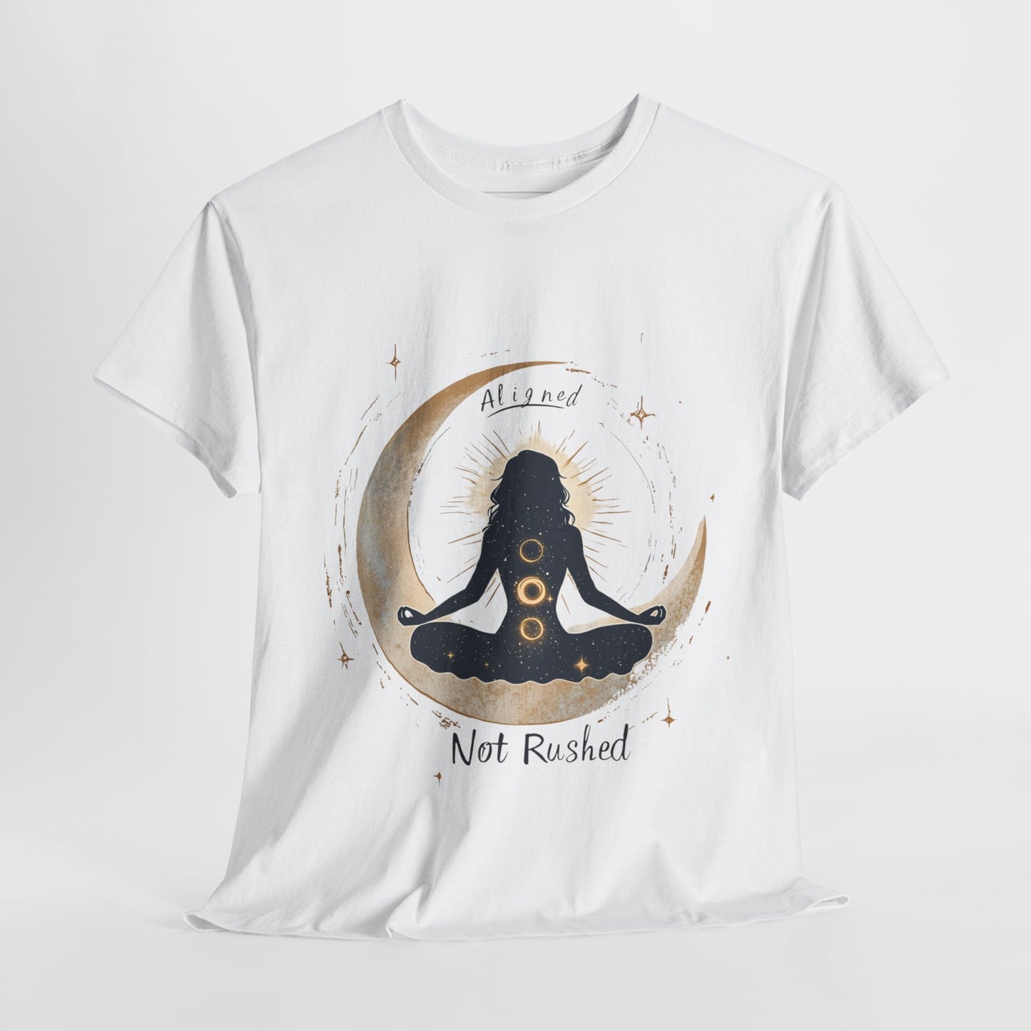 Aligned, Not Rushed - Cotton Tee