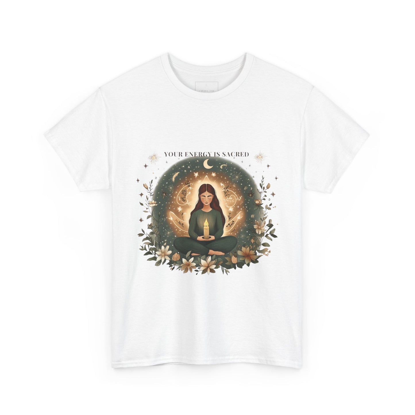 Your Energy Is Sacred - Cotten Tee
