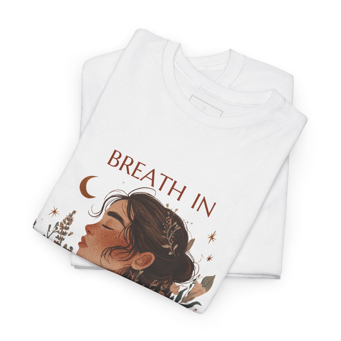 Breathe In Bloom Out - Cotton Tee