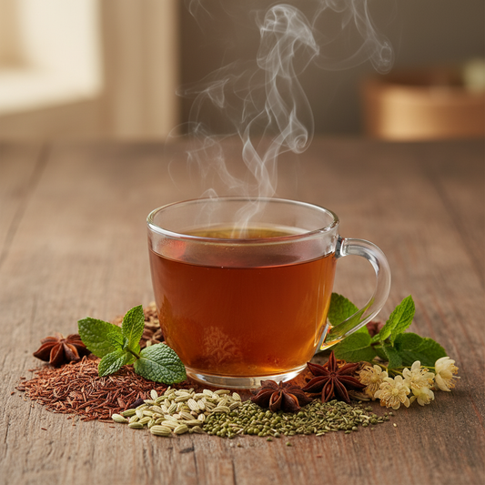 Red Bush Relax 3-Pack – Rooibos Lavender Herbal Tea (150g)