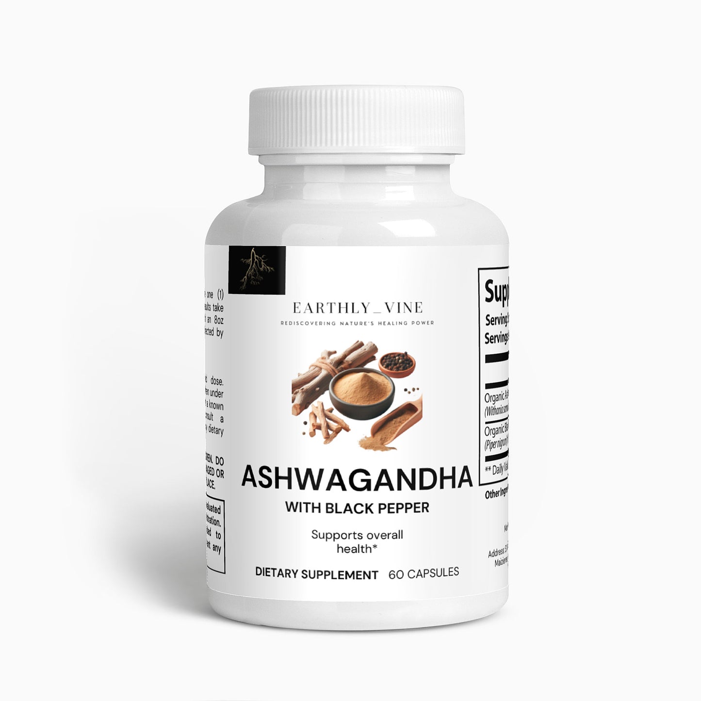 Ashwagandha bottle