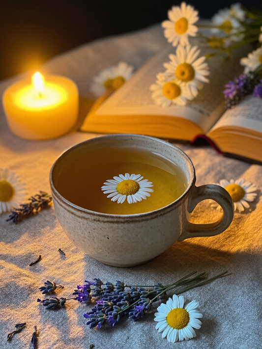 Mindfulness Meditation 3-Pack – Chamomile Relaxation Herbal Tea (150g)