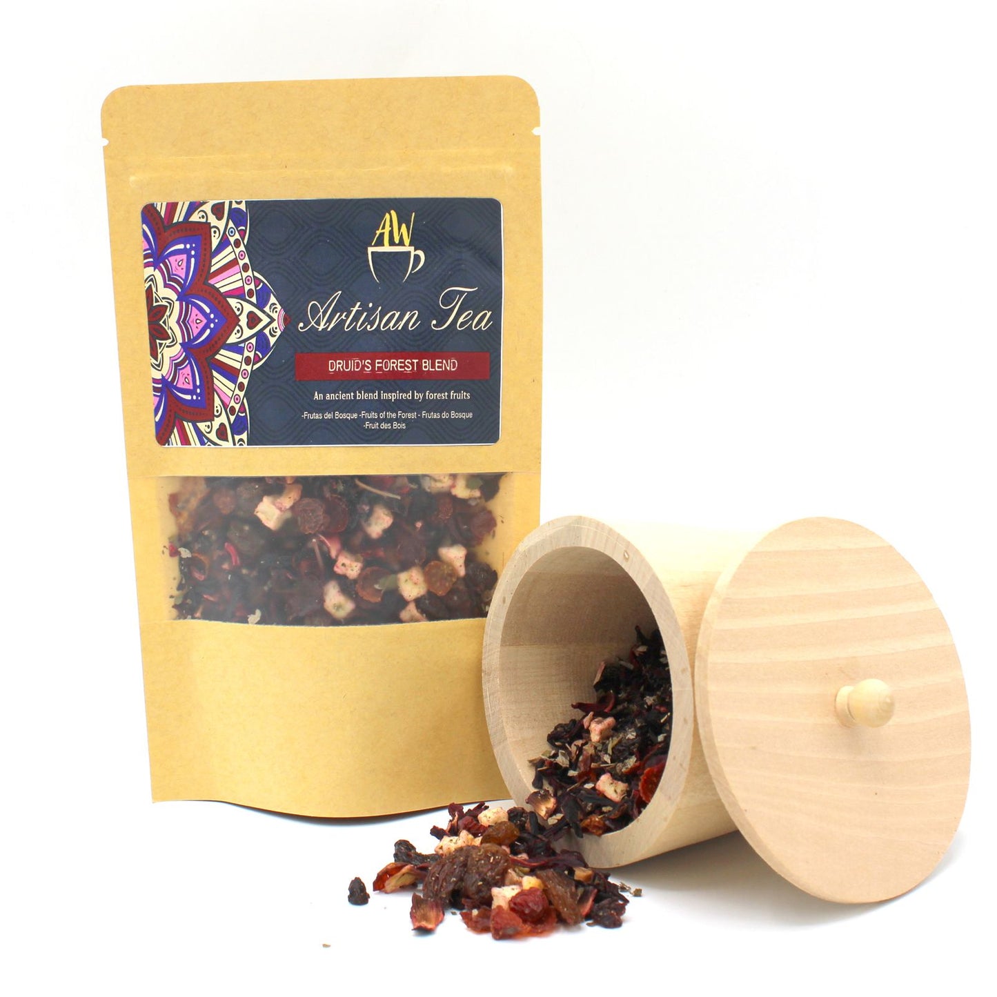 Druid’s Forest Blend – Artisan Berry & Hibiscus Tea (50g)