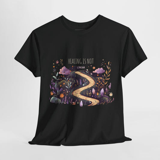Healing Is Not Linear - Cotton Tee