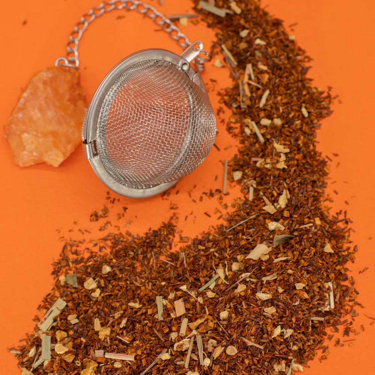 Rooibos Eco Great Wall of China 2-Tin Set - Citrus Spice Herbal Tea (100g)