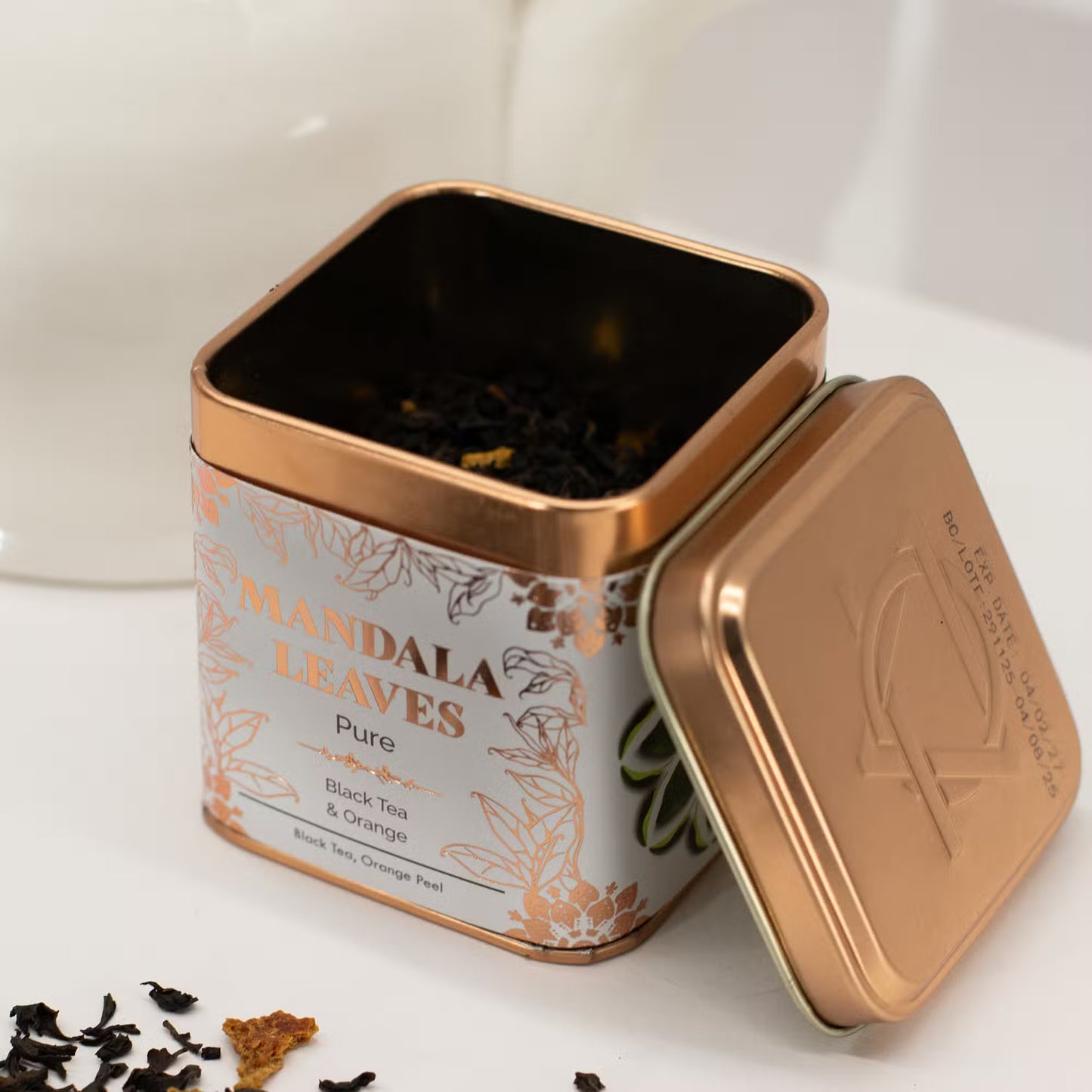 Organic Narnaja Black Tea 2-Tin Set - Citrus Black Tea (100g)