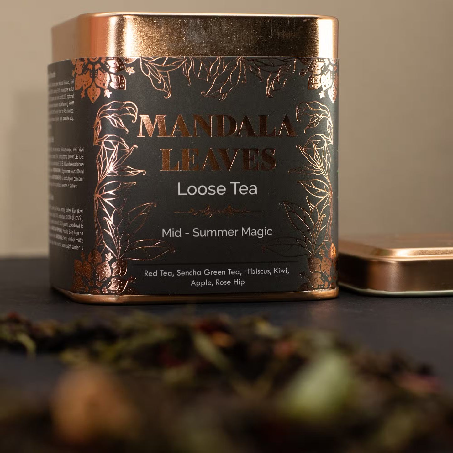 Mid-summer Magic 2-Tin Set - Red & Green Tea Detox Blend (100g)