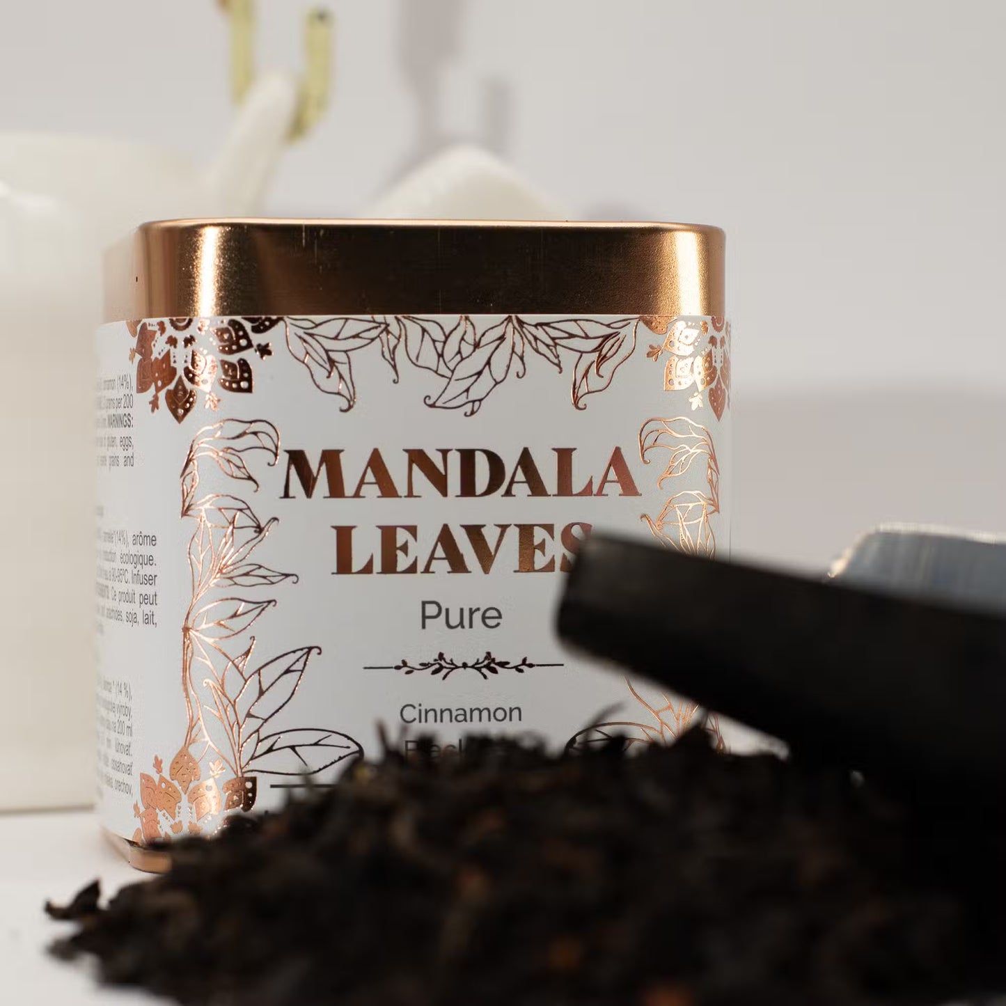 Organic Cinnamon Black Tea 2-Tin Set - Spiced Black Tea (100g)