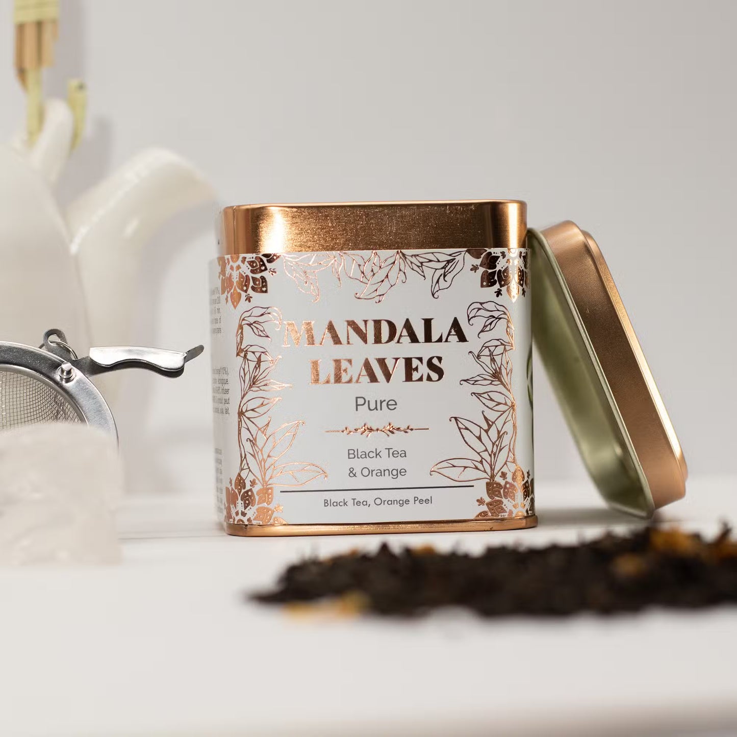 Organic Narnaja Black Tea 2-Tin Set - Citrus Black Tea (100g)