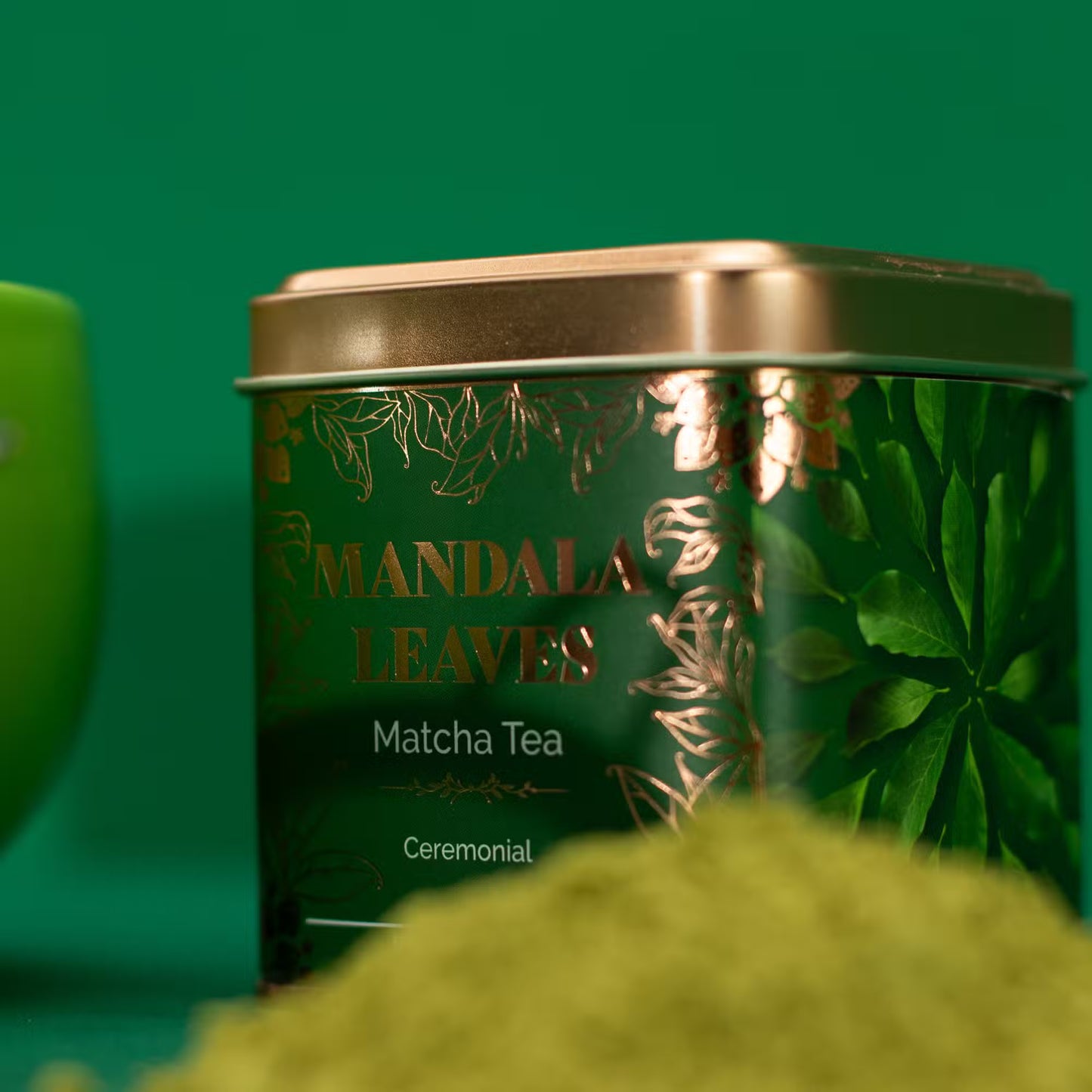 Organic Ceremonial Matcha Tea 2-Tin Set - Premium Green Tea Powder (100g)