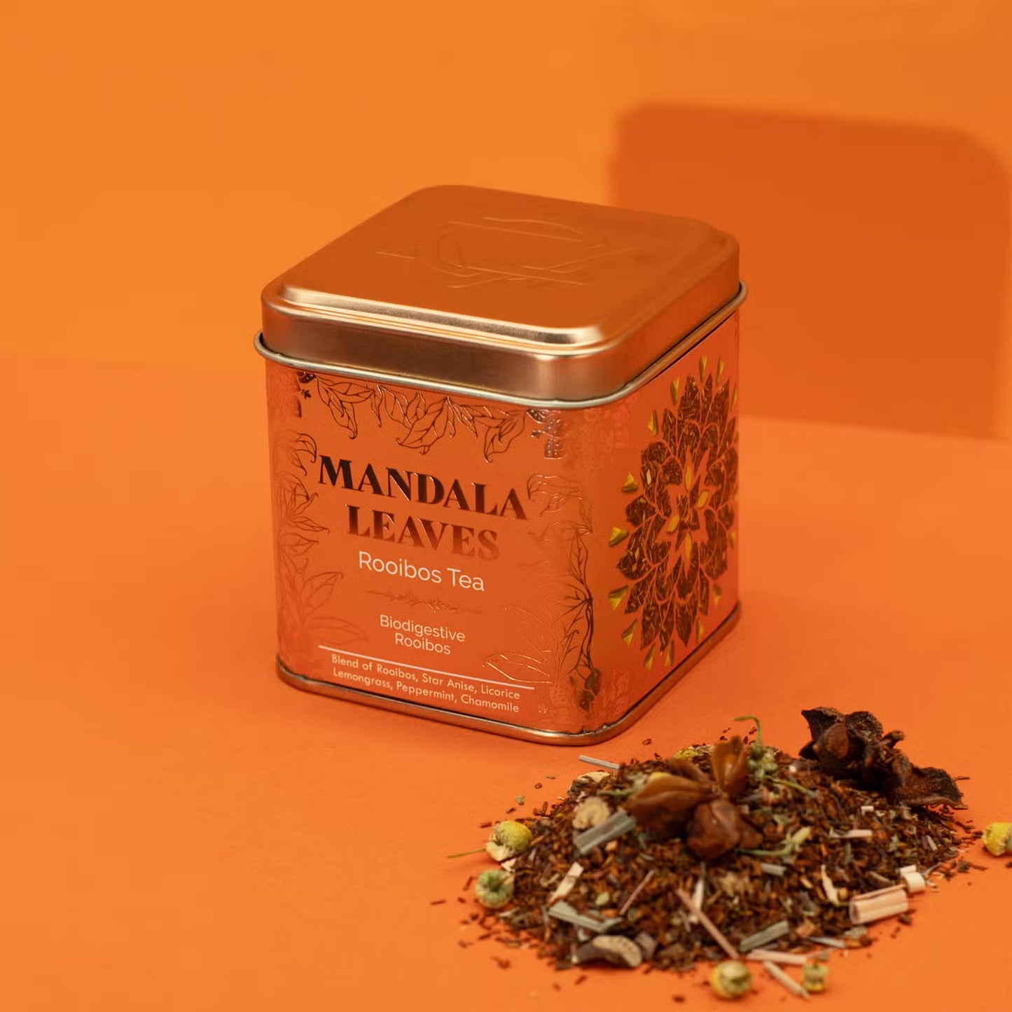 Organic Biodigest Rooibos 2-Tin Set - Digestive Wellness Herbal Tea (100g)