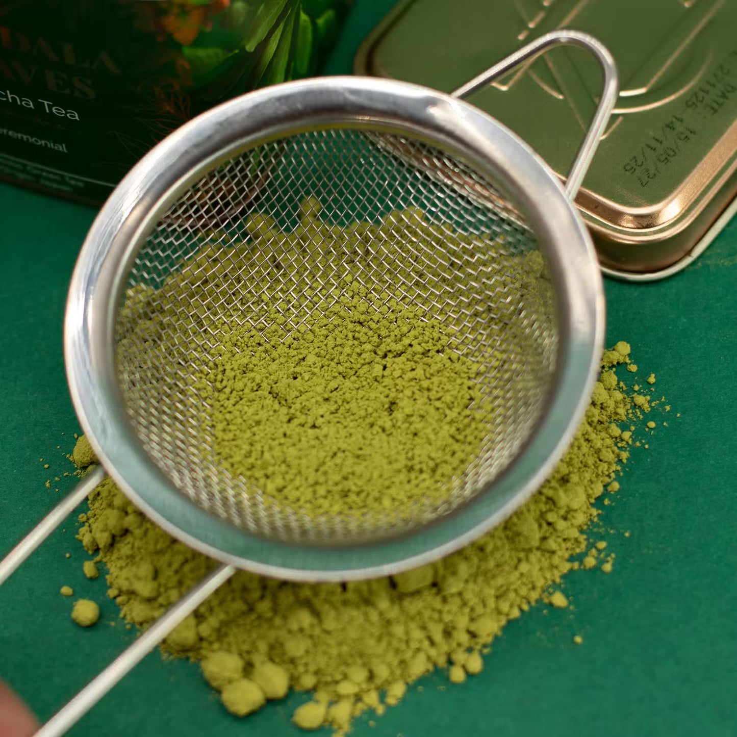 Organic Ceremonial Matcha Tea 2-Tin Set - Premium Green Tea Powder (100g)
