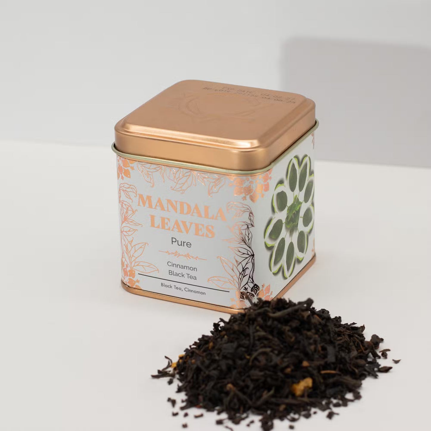 Organic Cinnamon Black Tea 2-Tin Set - Spiced Black Tea (100g)