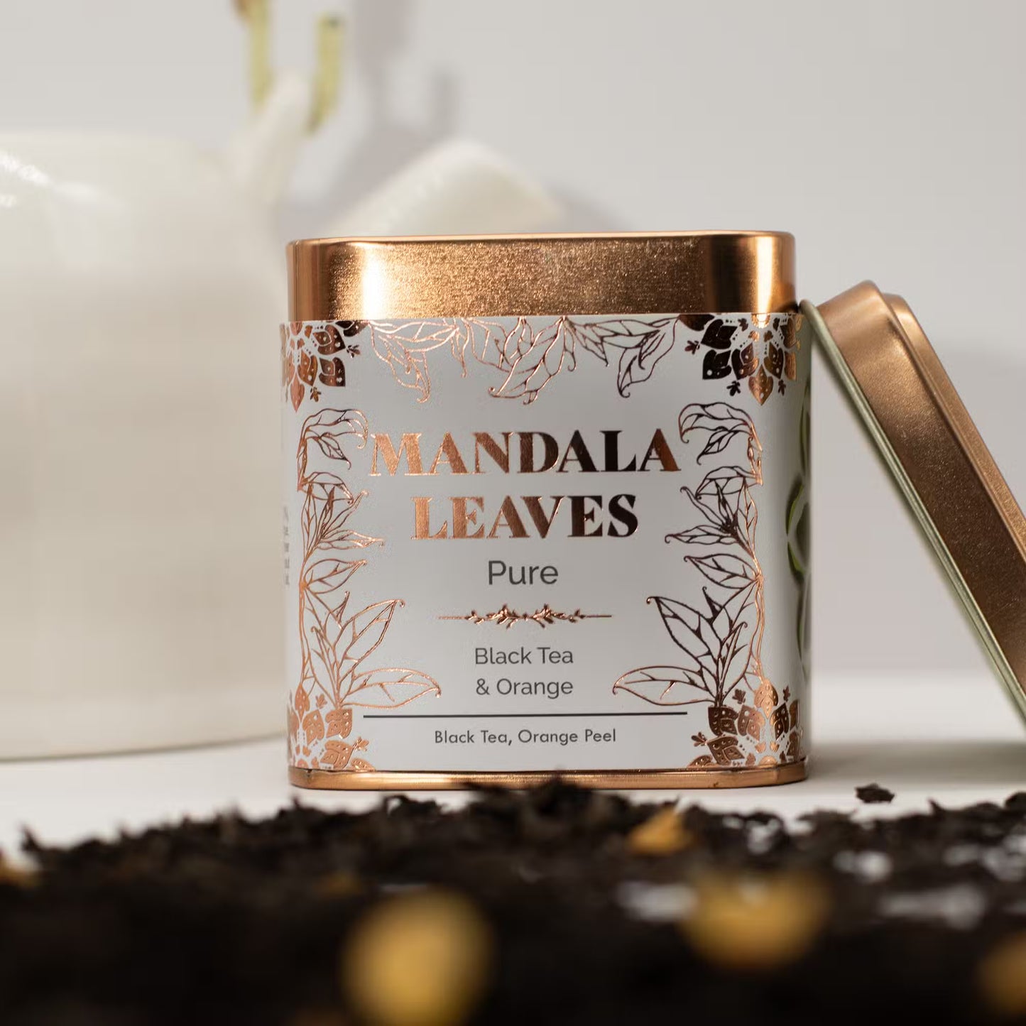 Organic Narnaja Black Tea 2-Tin Set - Citrus Black Tea (100g)