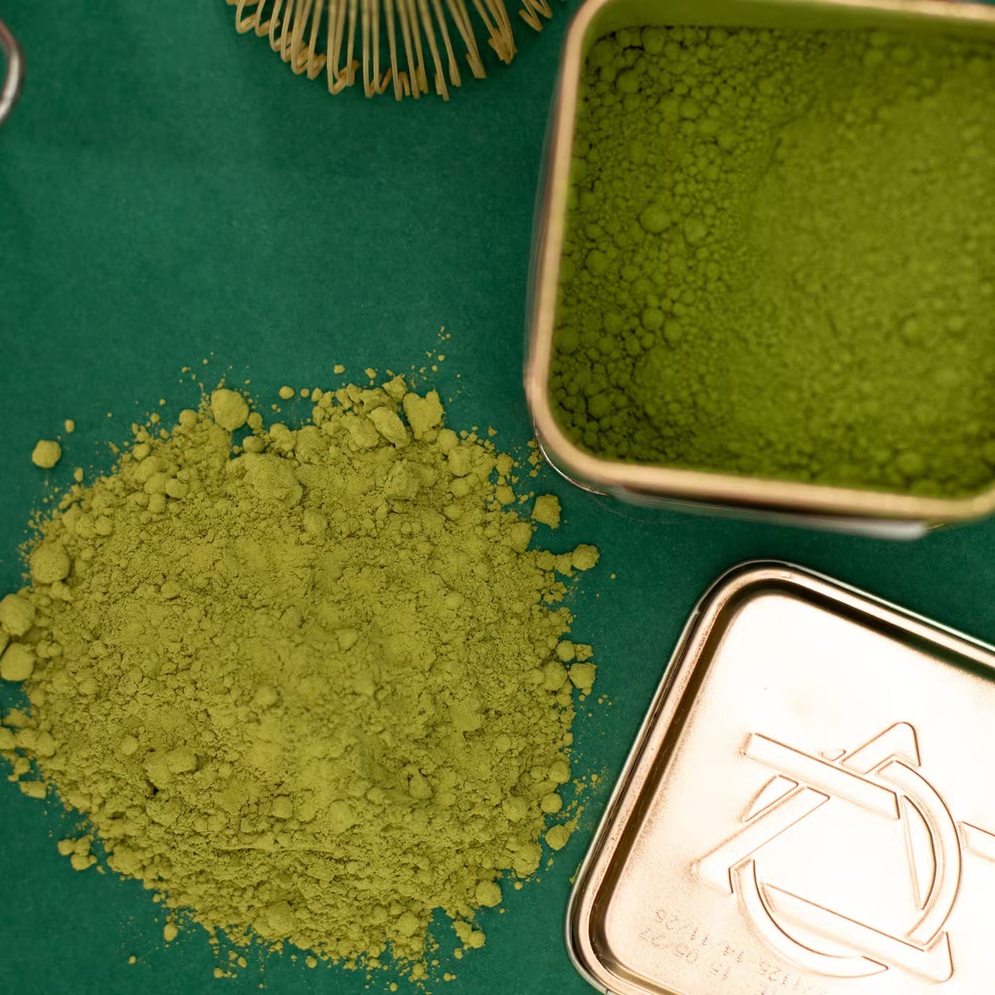 Organic Ceremonial Matcha Tea 2-Tin Set - Premium Green Tea Powder (100g)