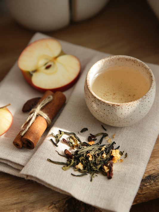 Ethernal Elixir 3-Pack – Premium Apple & Cinnamon Green Tea Blend (150g)