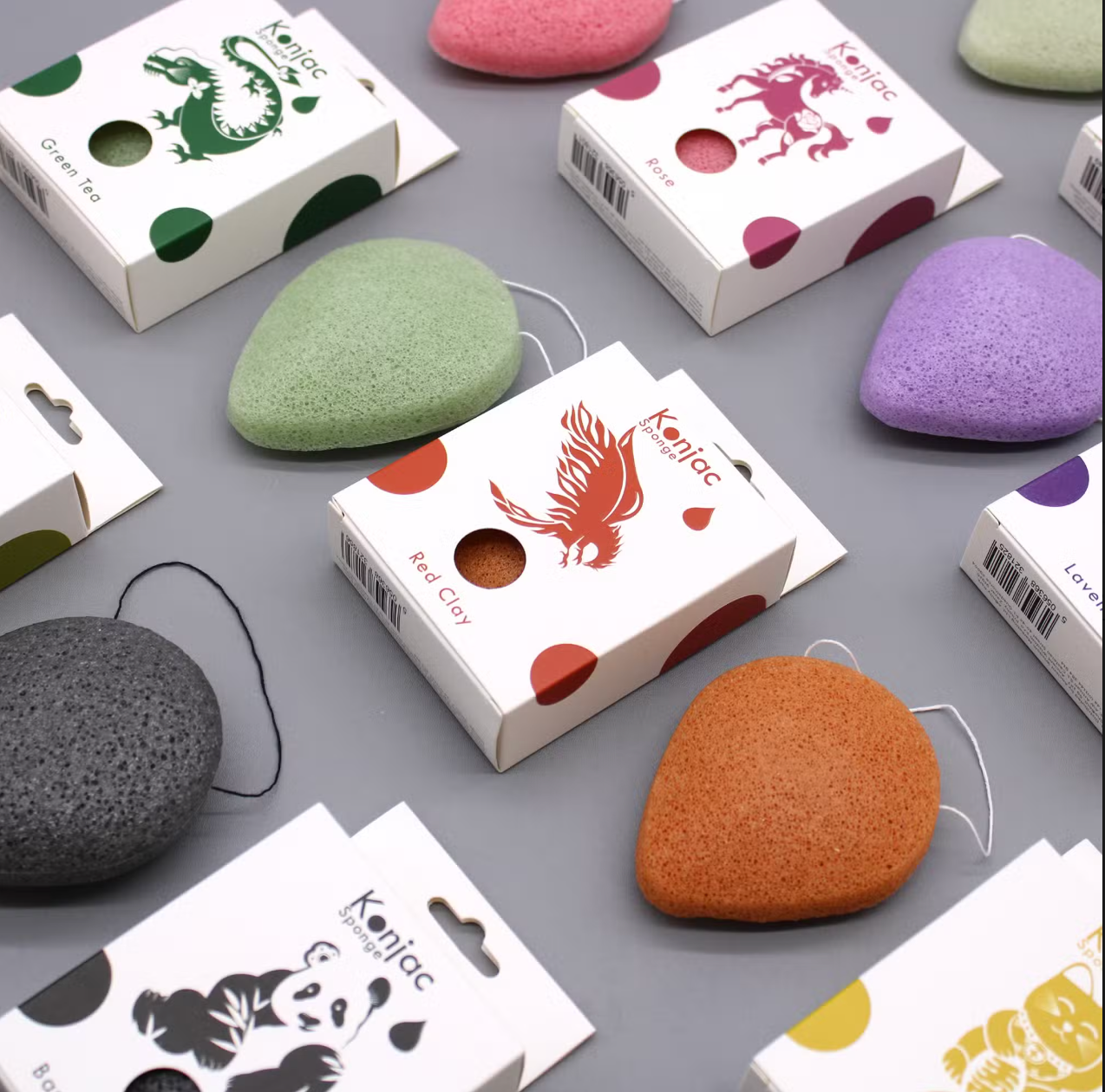 Konjac Sponge 7-Pack Special - Mix & Match Value Bundle