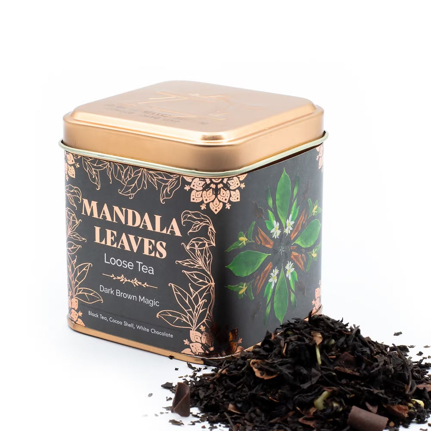 Dark Brown Magic 2-Tin Set - Black Tea Brownie Blend (100g)