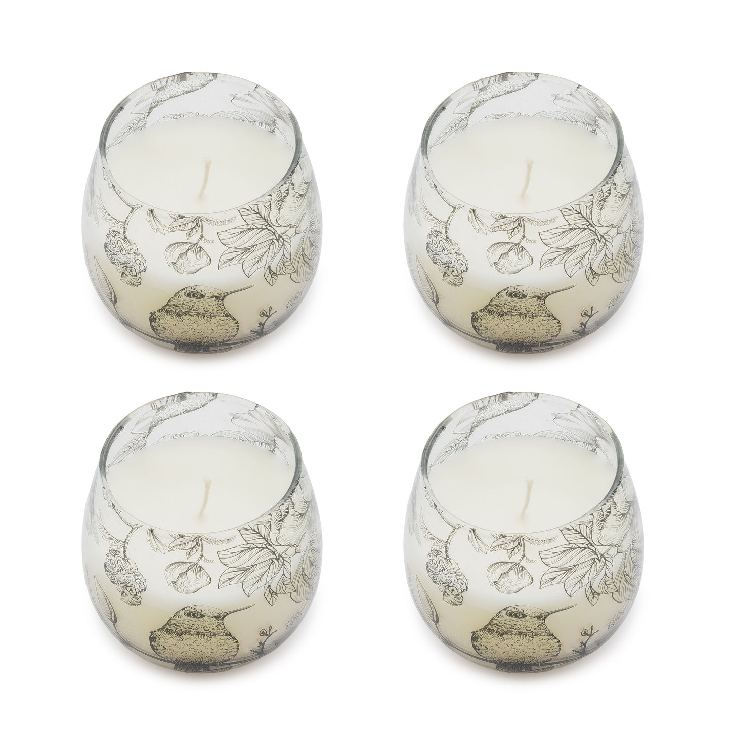 Small Glass Jar Candles - Drawn by Flame