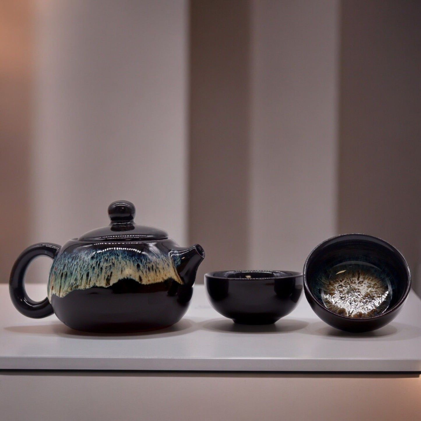 Mindful Morning Tea Ritual Black Glaze product image 2