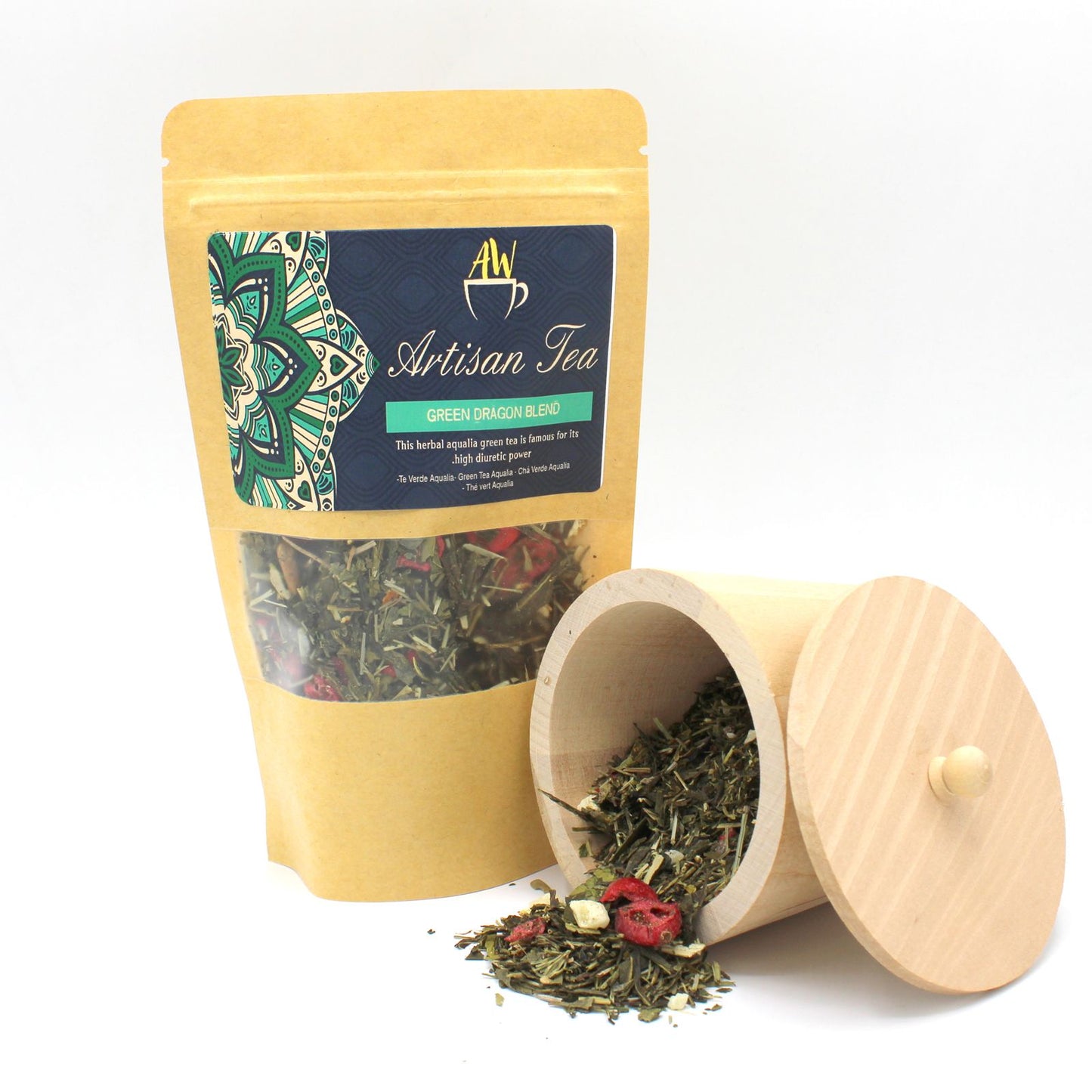 Green Dragon Blend 3-Pack – Premium Green Tea (150g)