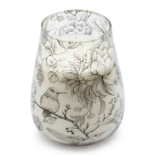 Tall Glass Jar Candles - Drawn by Flame