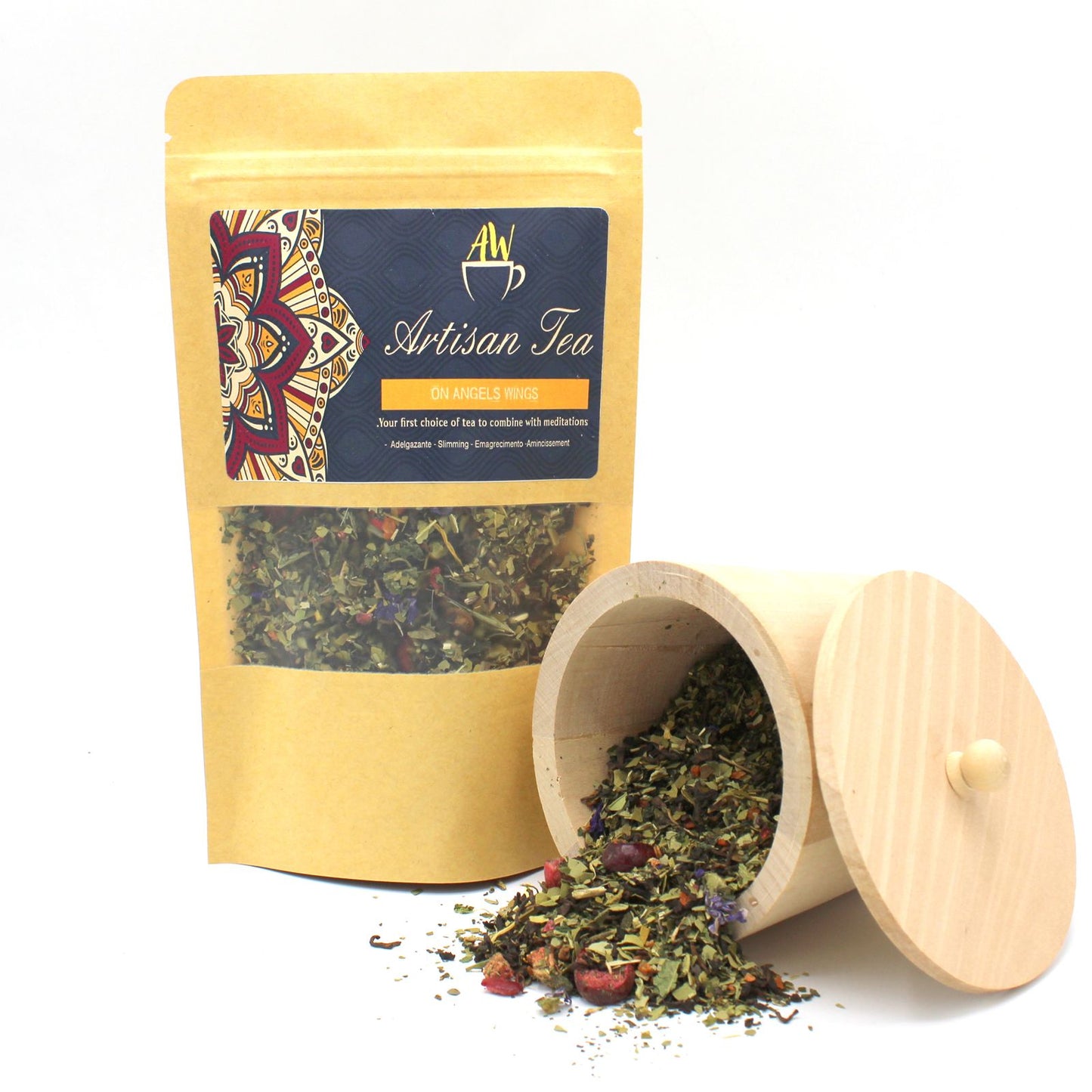 On Angels Wings – Artisan Herbal Tea Blend with Pu Erh & Superfruits 50g