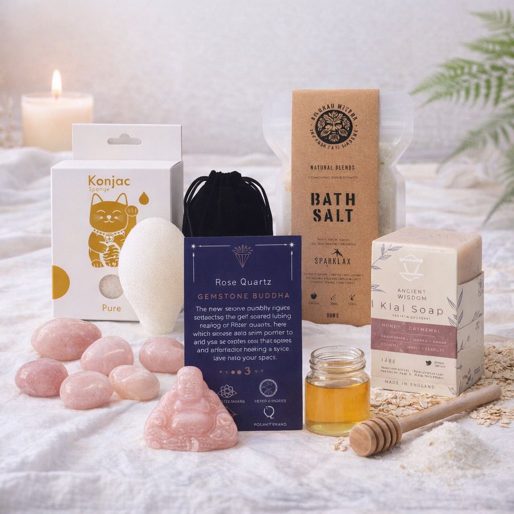 Soft Skin + Grounding Ritual - Rose Quartz Gift