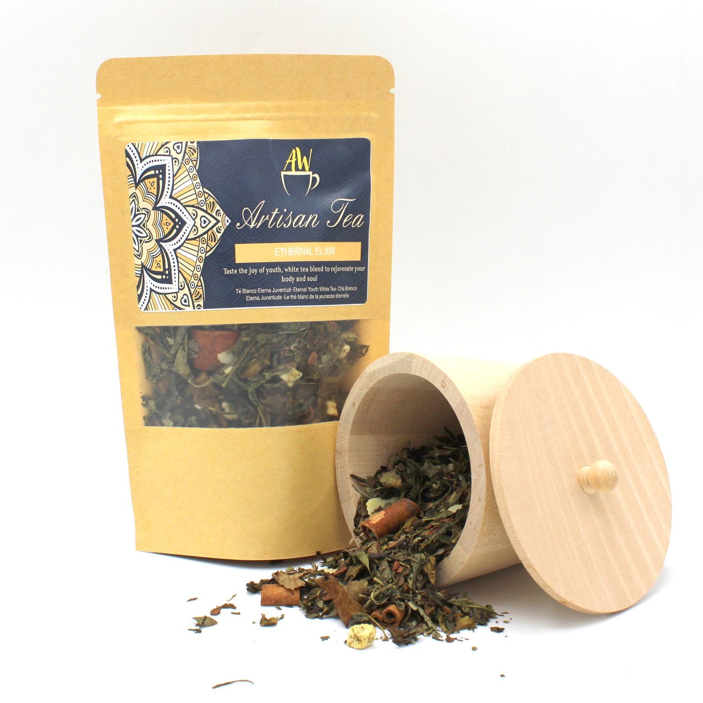 Ethernal Elixir – Apple & Cinnamon Tea Blend 50g