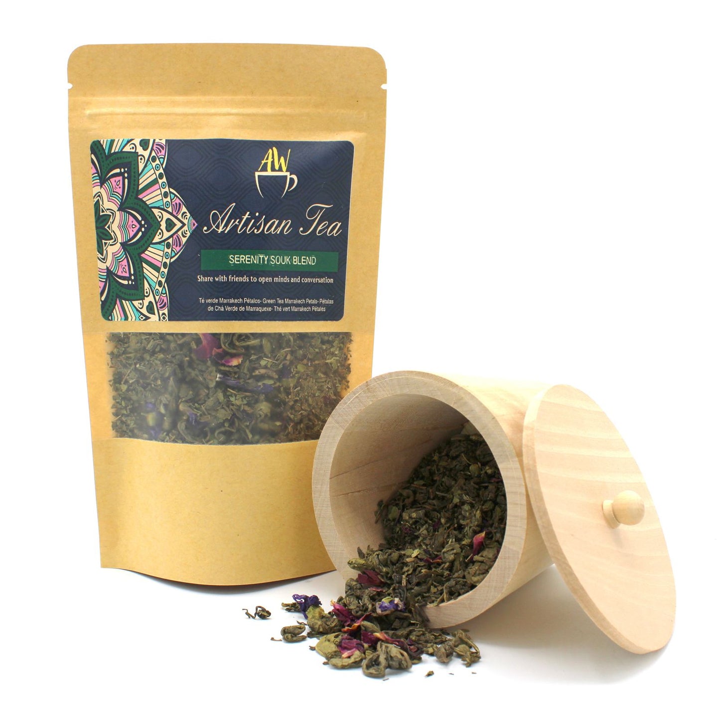 Serenity Souk Blend 3-Pack – Green Tea Mint Marrakech (150g)