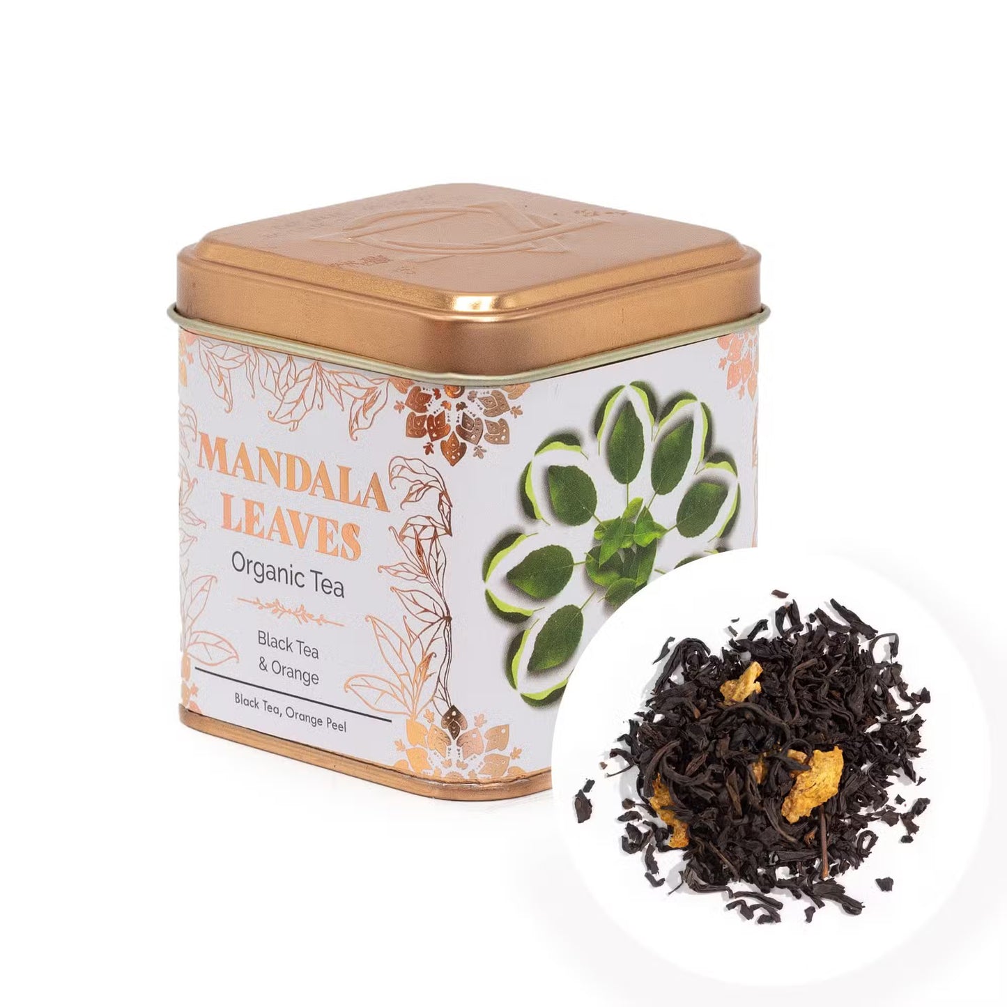 Organic Narnaja Black Tea 2-Tin Set - Citrus Black Tea (100g)