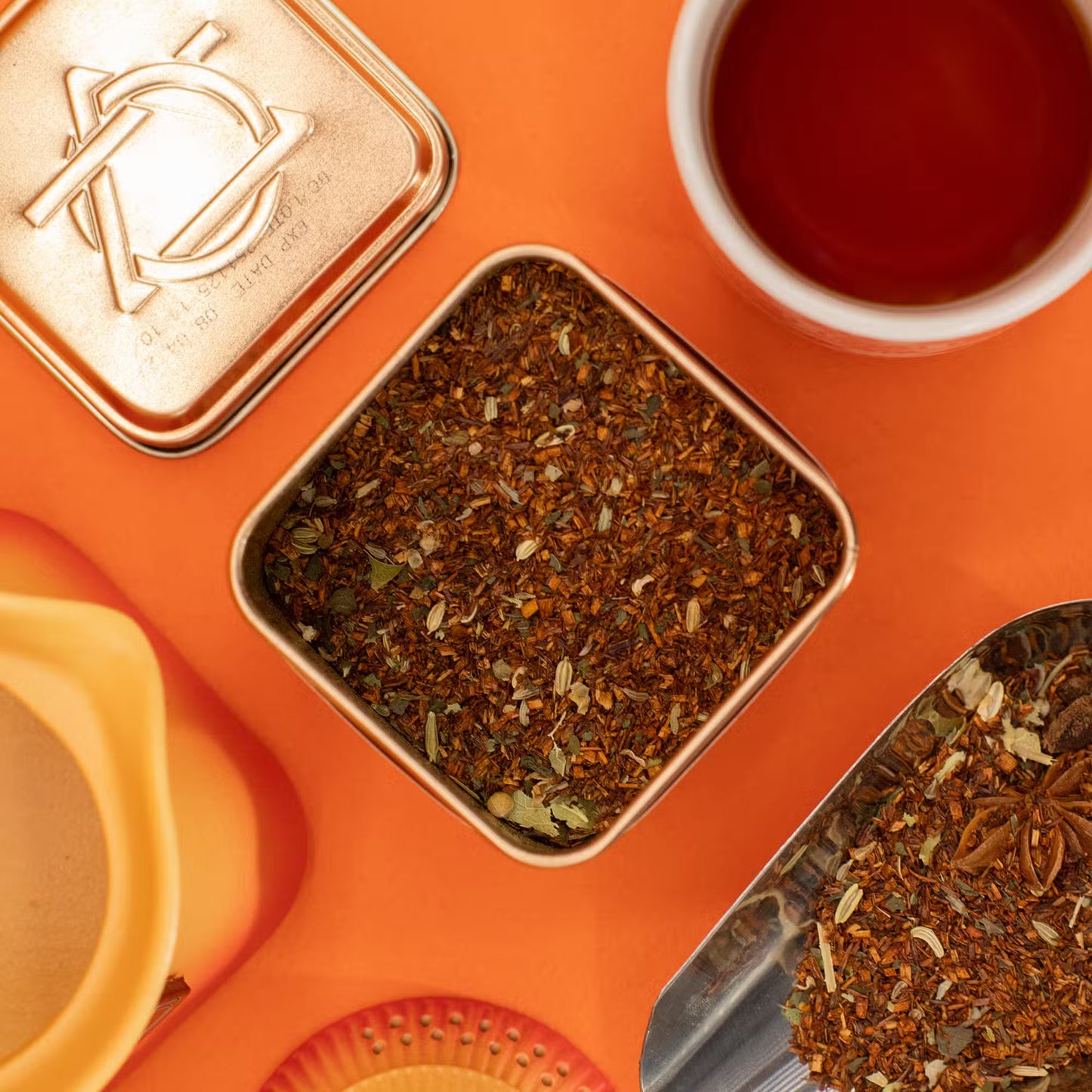Red Bush Digestive 2-Tin Set - Rooibos Digestive Herbal Tea (100g)