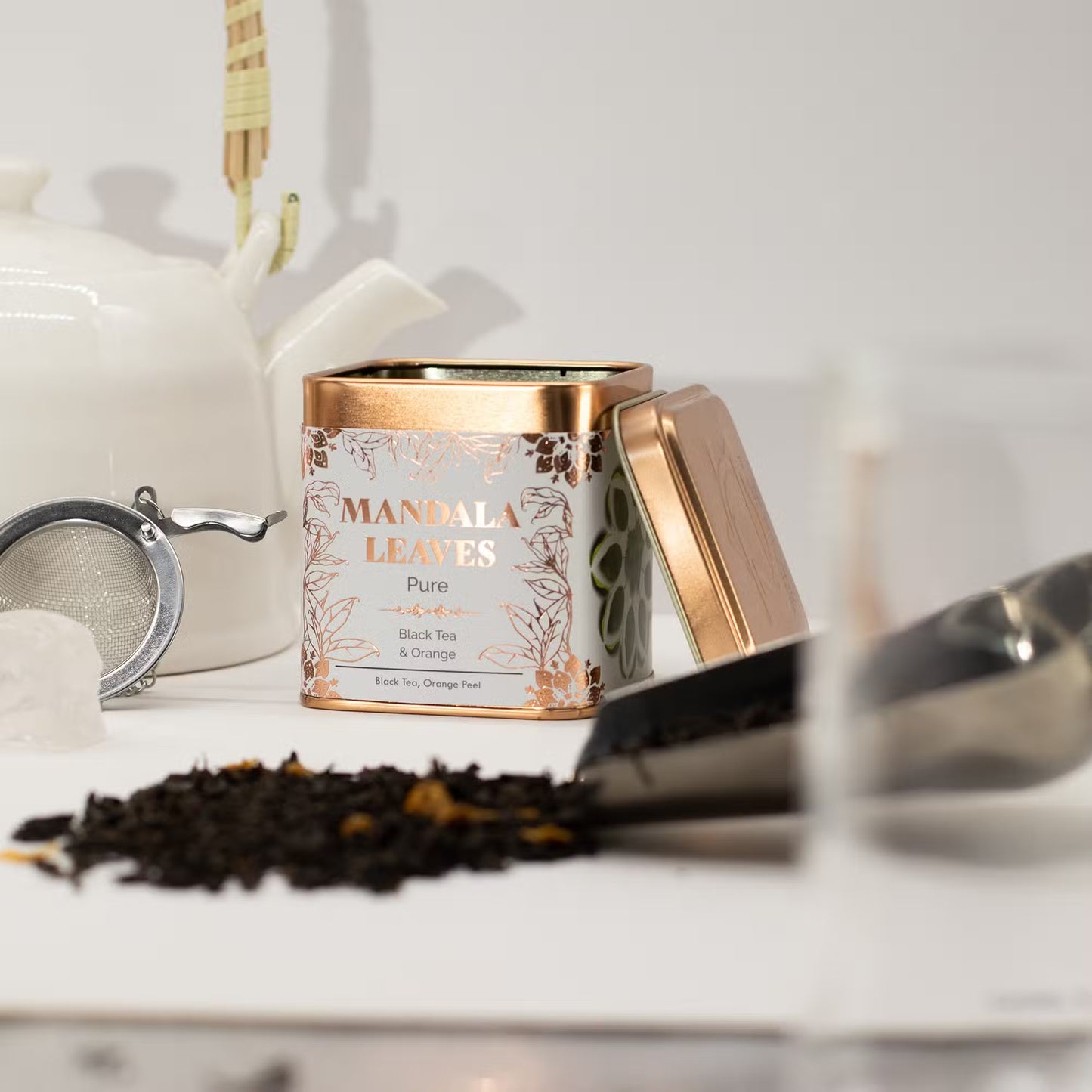 Organic Narnaja Black Tea 2-Tin Set - Citrus Black Tea (100g)